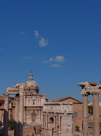 Triumphbogen des Septimius Severus Fotos