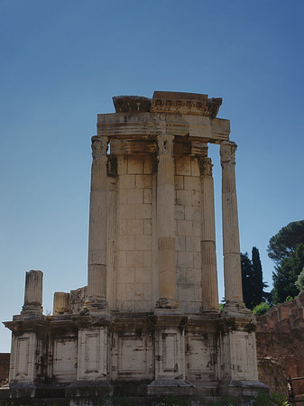 Tempel der Vesta Fotos