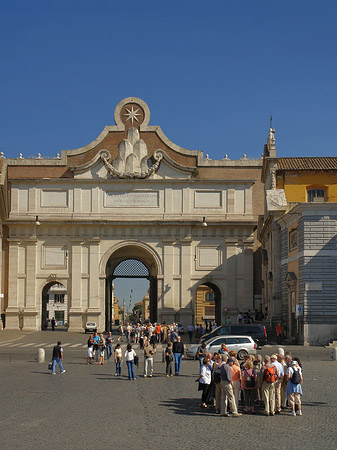 Porta del Popolo mit Piazza