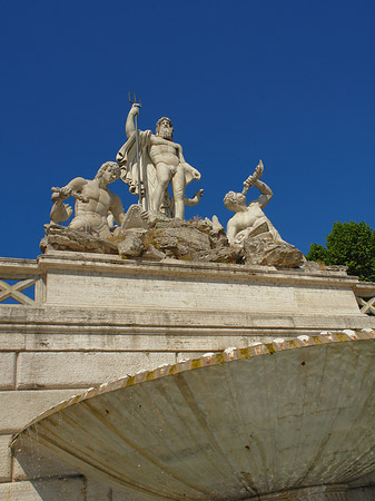 Foto Neptun an der Piazza - Rom