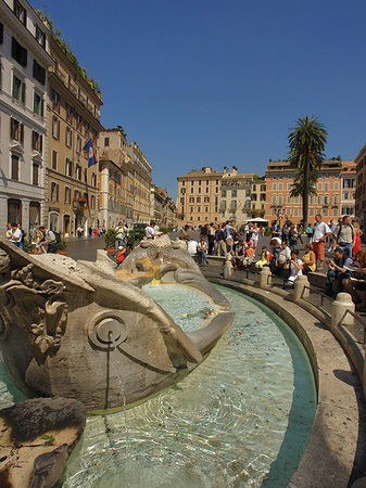 Barcaccia Brunnen
