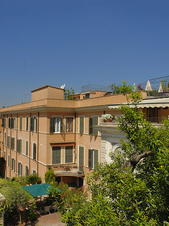 Gebäude an der Spanischen Treppe