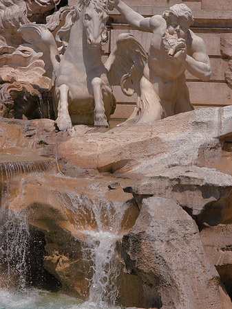 Details am Trevibrunnen Foto 