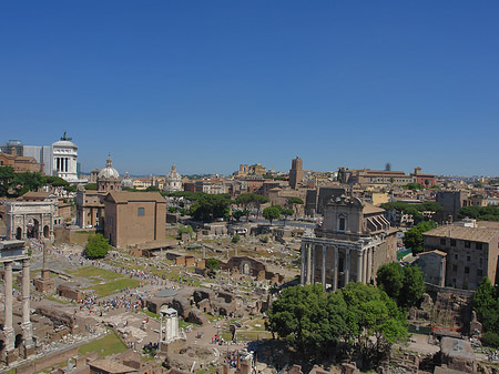 Fotos Blick auf das Forum Romanum | Rom