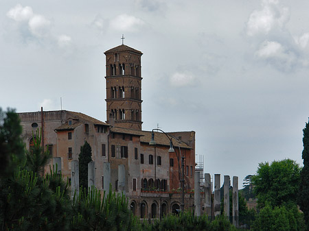 Foto Blick zur Santa Maria in Cosmedin - Rom