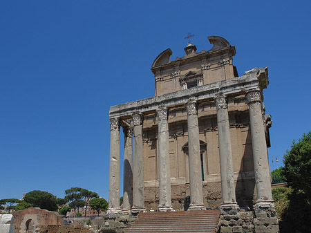 Tempel des Antoninus Pius und der Faustina Foto 
