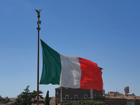 Foto Flagge - Rom