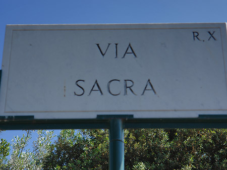 Fotos Straßenschild | Rom