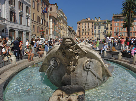 Fotos Barcaccia Brunnen | Rom