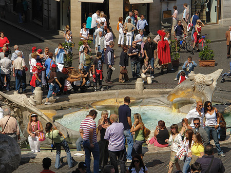 Foto Barcaccia Brunnen