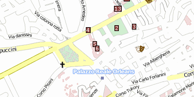 Stadtplan Cappella Palatina