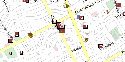 San Cataldo  Stadtplan